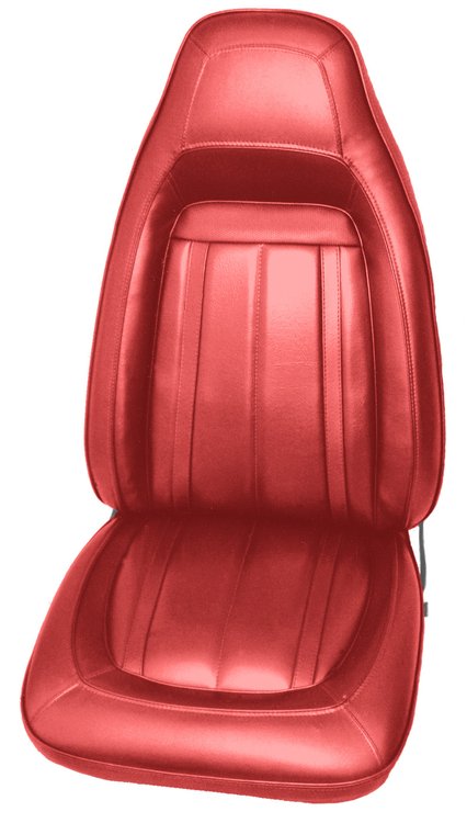 AA70CBD0010550 70 BARRACUDA GRAN COUPE BUCKET RED