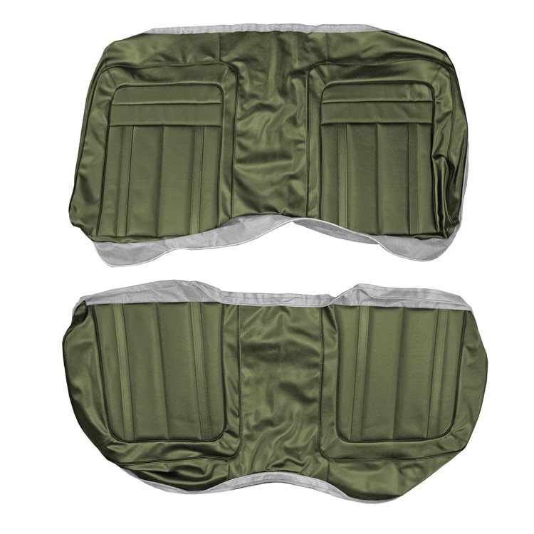 AA70CBD0040434 70 BARRACUDA GRAN COUPE HTP REAR BENCH - DK METALLIC GREEN