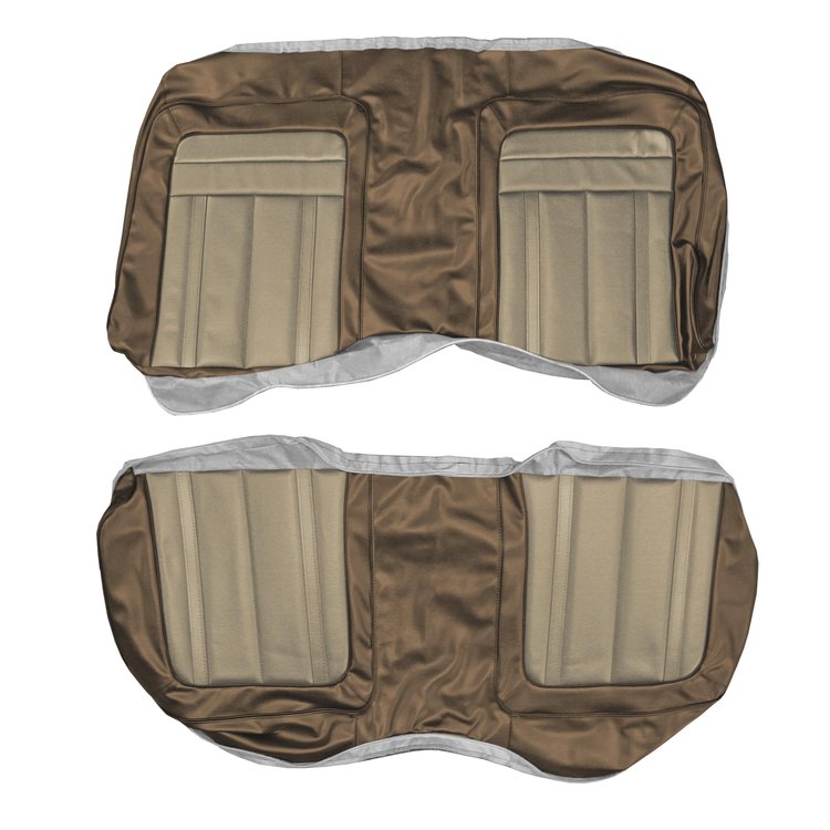 AA70CBD0040657 70 BARRACUDA GRAN COUPE HTP REAR BENCH - BRONZE/BROWN