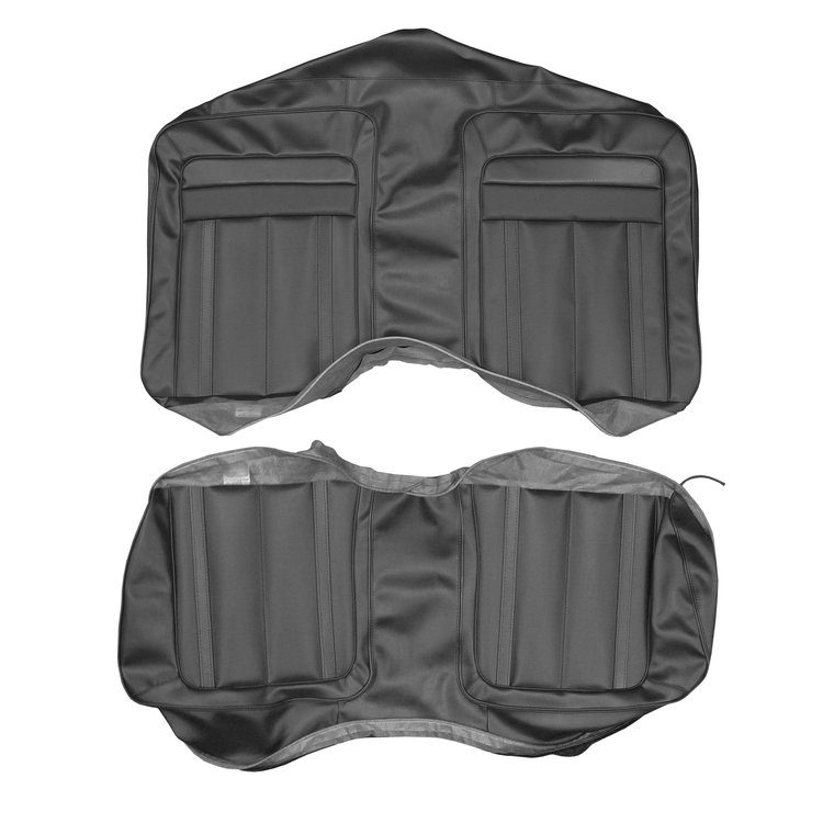 AA70CBD0050100 70 BARRACUDA GRAN COUPE CONV REAR BENCH - BLACK