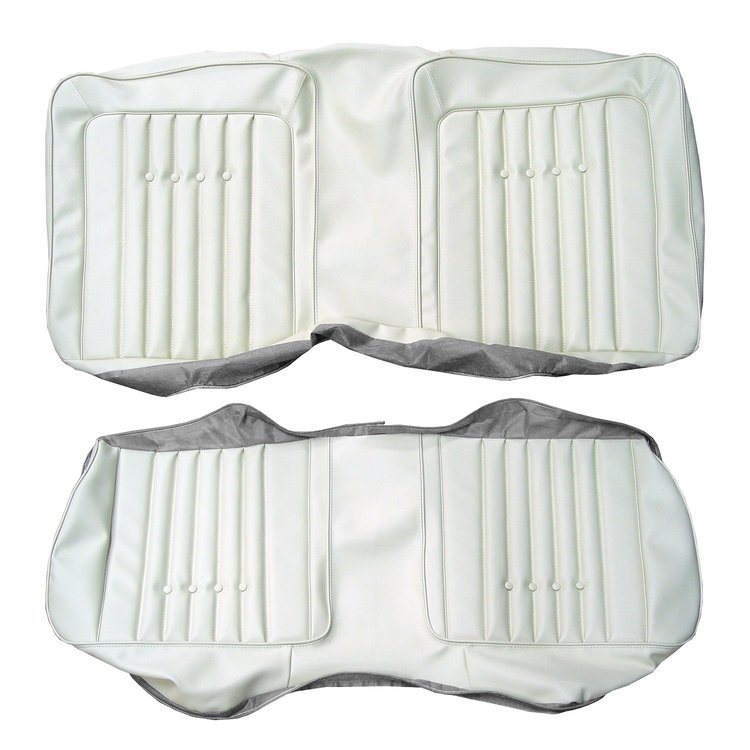 AA70CBL0050200 70 BARRACUDA CONV REAR BENCH WHITE