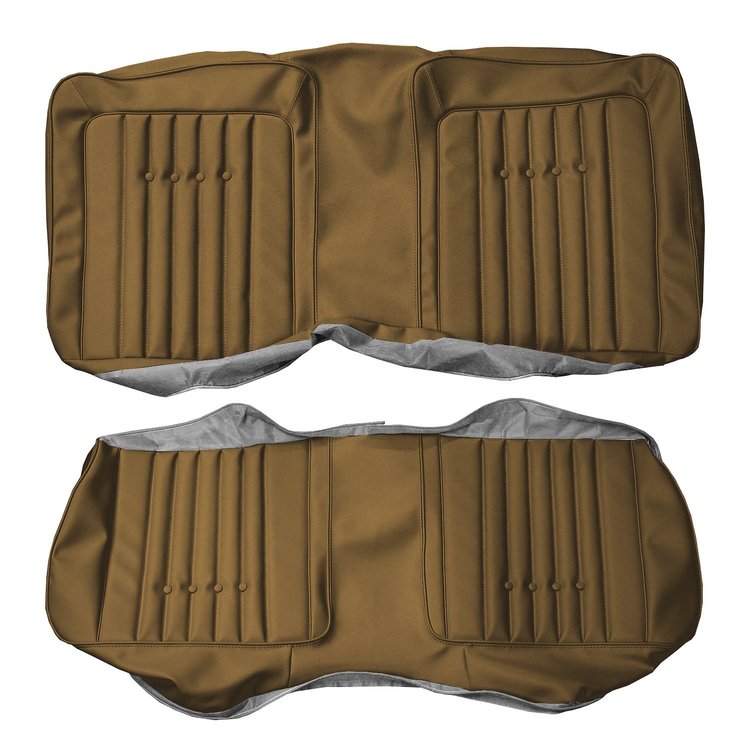 AA70CBL0050656 70 BARRACUDA CONV REAR BENCH BROWN