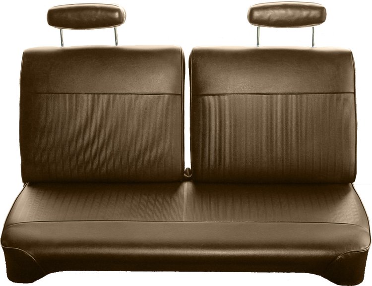 AA70CLV0020664 71 DART/VALIANT/DUSTER SPLIT BENCH- BROWN