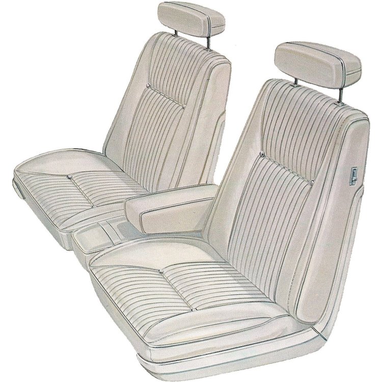 AA70CM00010200 70 CHRYSLER 300/NEWPORT BUCKETS - WHITE