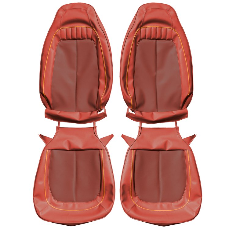 AA70CR00010543 70 SAT/RUNNER/GTX BUCKETS- DK ORNG/BRNT ORNG/BRT ORNG WELT