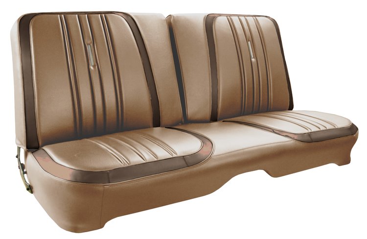 AA70CRD0020663 70 SATELLITE/RUNNER/SUPERBIRD SPLIT BENCH - BROWN/DK BROWN