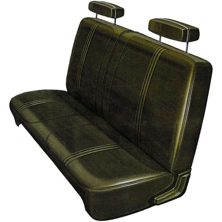 AA70CV00020434 70 DUSTER SPLIT BENCH - DARK METALLIC GREEN