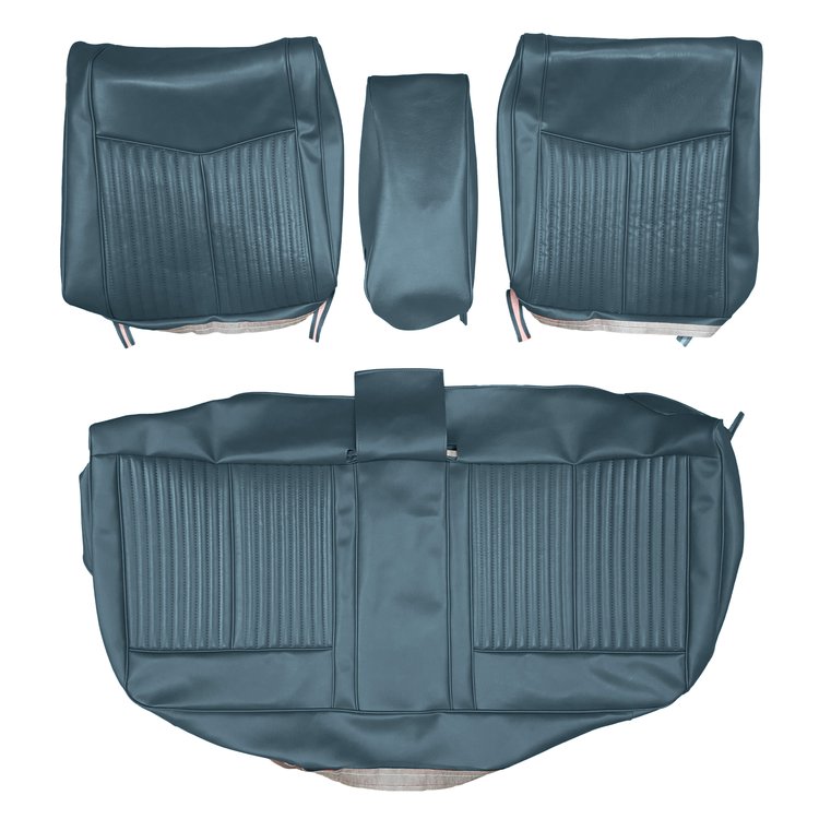 AA70CVD0030330 70 DUSTER SPLIT BENCH W/ CENTER ARMREST- DK. MET. BLUE