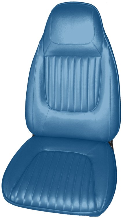 AA71CBJD010340 71 CHALLENGER DELUXE BUCKET FRONT-BRIGHT BLUE