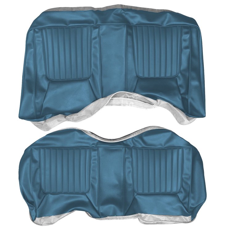 AA71CBJD048340 71 CHALLENGER DELUXE HARDTOP REAR - BRIGHT BLUE