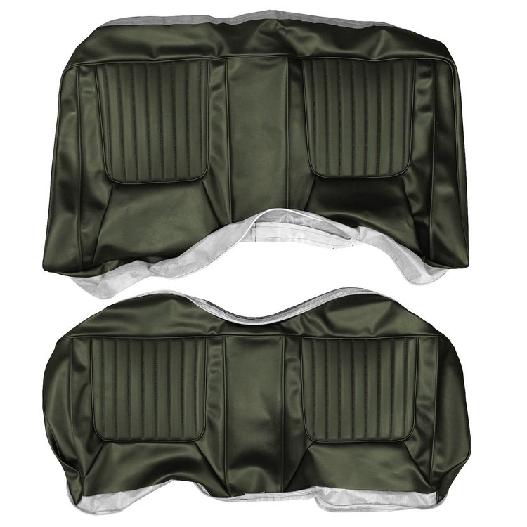 AA71CBJD048452 71 CHALLENGER DELUXE HARDTOP REAR - MED. MET. GREEN