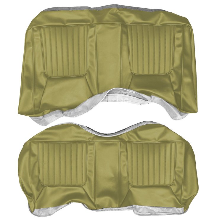AA71CBJD048666 71 CHALLENGER DELUXE HARDTOP REAR - EMBER GOLD