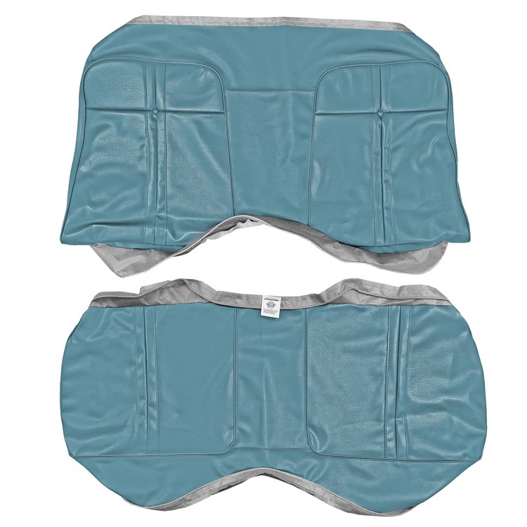AA71CBJS048340 71 BARRACUDA HARDTOP REAR - BRIGHT BLUE