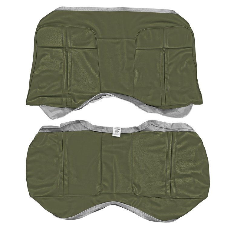 AA71CBJS048452 71 BARRACUDA HARDTOP REAR - DK METALLIC GREEN