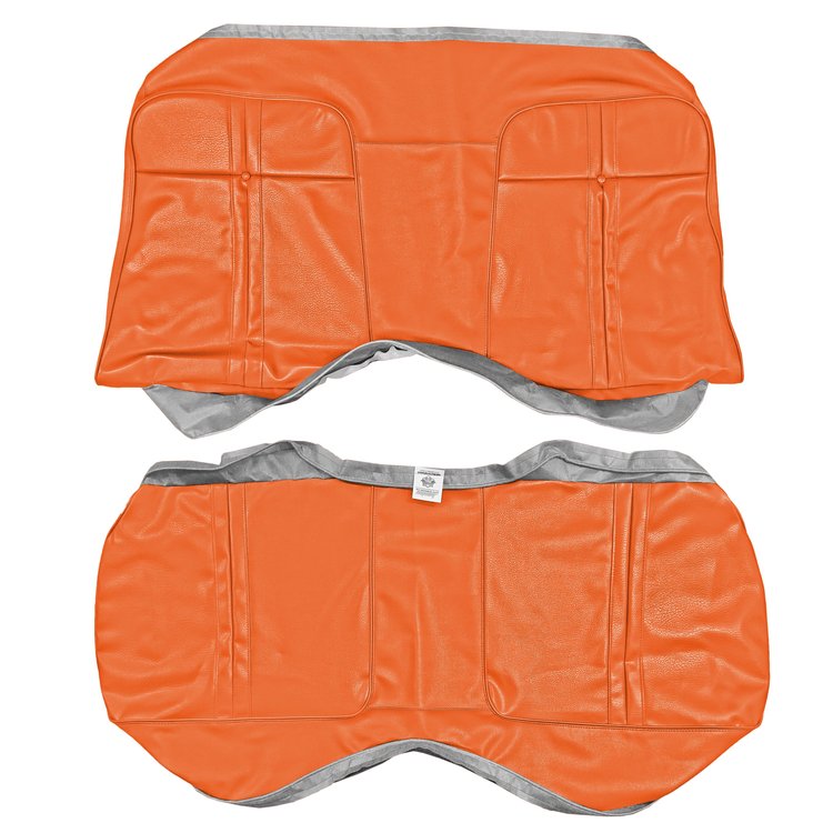 AA71CBJS048560 71 BARRACUDA HARDTOP REAR- BRIGHT ORANGE