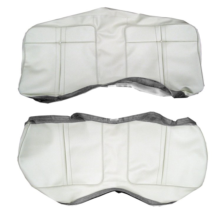 AA71CBJS056200 71 BARRACUDA CONVERTIBLE REAR- WHITE