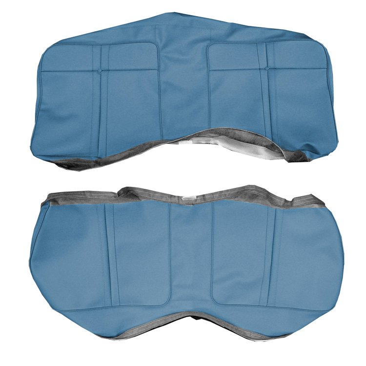 AA71CBJS056340 71 BARRACUDA CONVERTIBLE REAR- BRIGHT BLUE