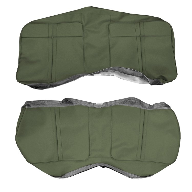 AA71CBJS056452 71 BARRACUDA CONVERTIBLE REAR- DARK METALLIC GREEN
