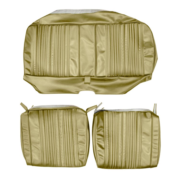 AA71CLD0020666 71 DART SWINGER/CUSTOM/SCAMP SPLIT BENCH - EMBER GOLD