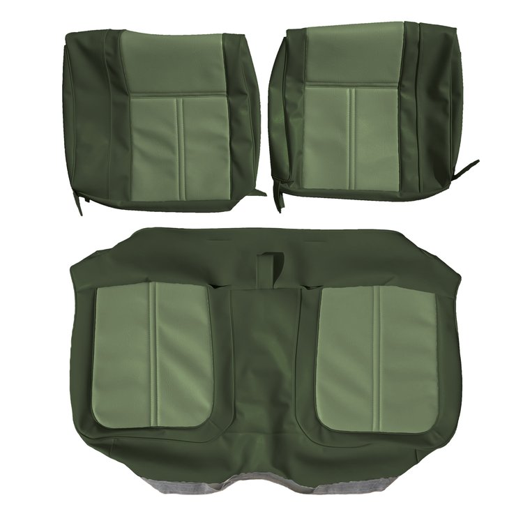 AA71CRD0020451 71 SATELLITE/ROADRUNNER SPLIT BENCH - LIGHT GREEN/DARK GREEN