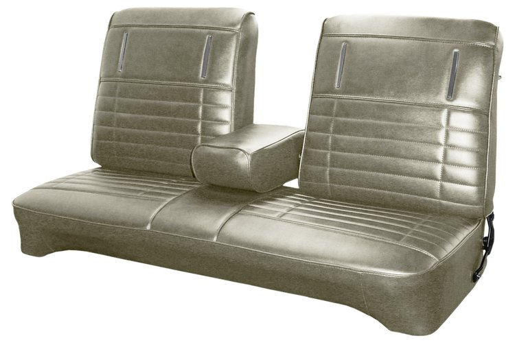 AA72CLV0030200 72 DART/DEMON/VALIANT/DUSTER SPLIT BENCH - WHITE