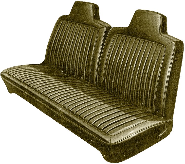 AA72CLV7020666 72 DART/DEMON/SCAMP/DUSTER SPLIT BENCH 7 - EMBER GOLD