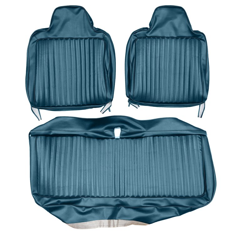 AA72CLV9020340 72 DART/DEMON/SCAMP/DUSTER SPLIT BENCH 9 HEADREST- BLUE