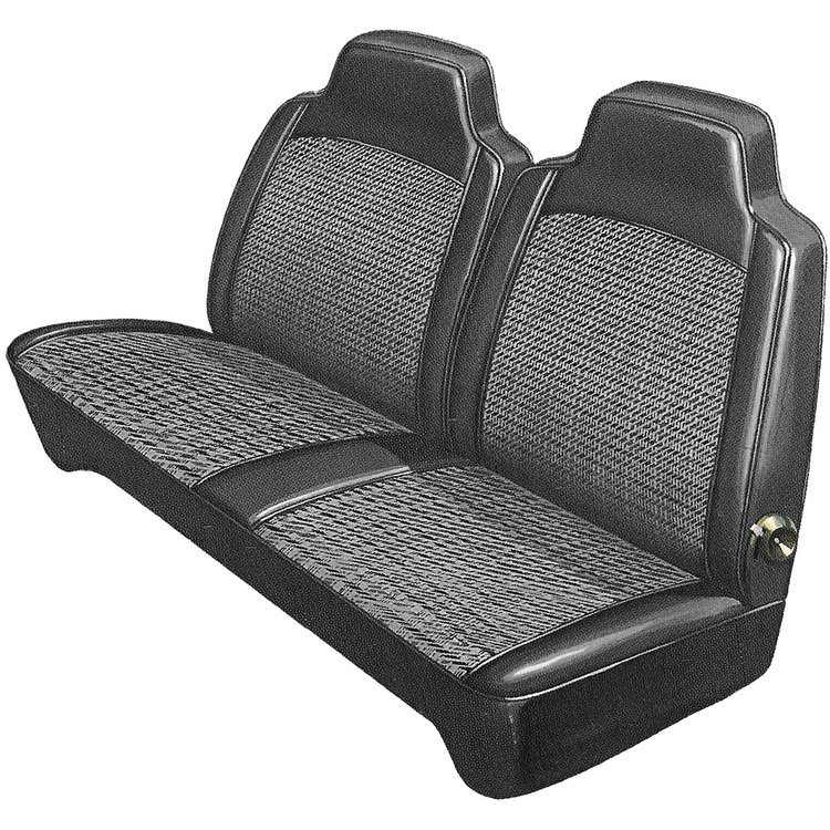 AA72CLVC020831 72/73 DART/DART SPORT/DEMON/ DUSTER - BLK&WHT CLOTH/BLACK