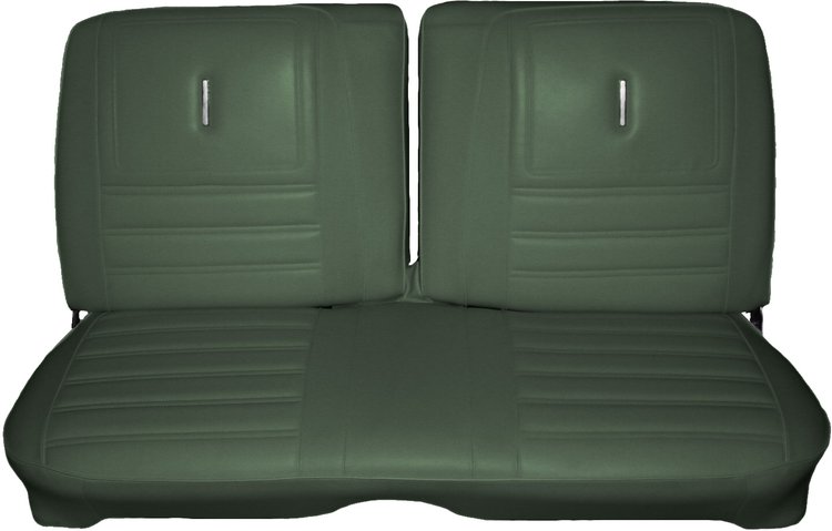 AA72CRD0020444 72 SATELLITE/ROADRUNNER SPLIT BENCH - DARK GREEN