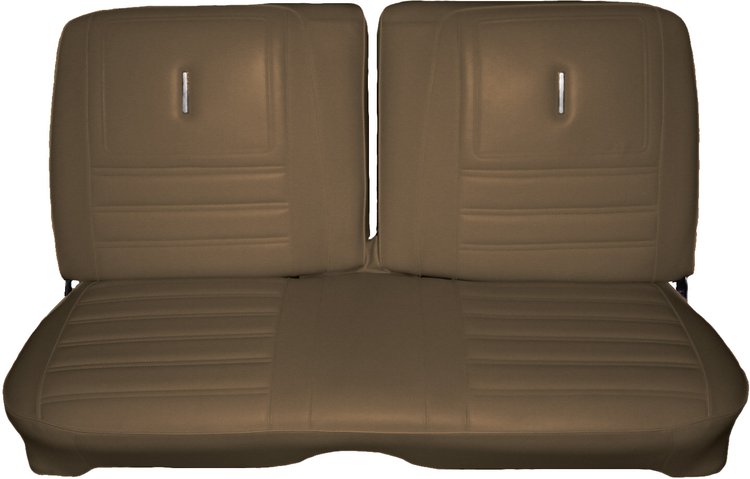AA72CRD0020662 72 SATELLITE/ROADRUNNER SPLIT BENCH - BROWN