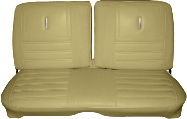 AA72CRD0020666 72 SATELLITE/ROADRUNNER SPLIT BENCH - EMBER GOLD