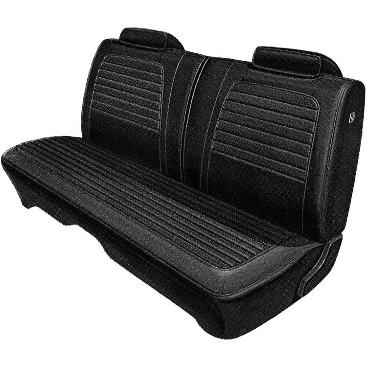 AA72CXD0020100 72 CHARGER DLX SPLIT BENCH - BLACK