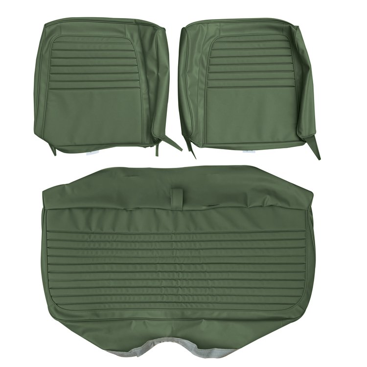AA72CXD0020444 72 CHARGER DLX SPLIT BENCH - DARK GREEN