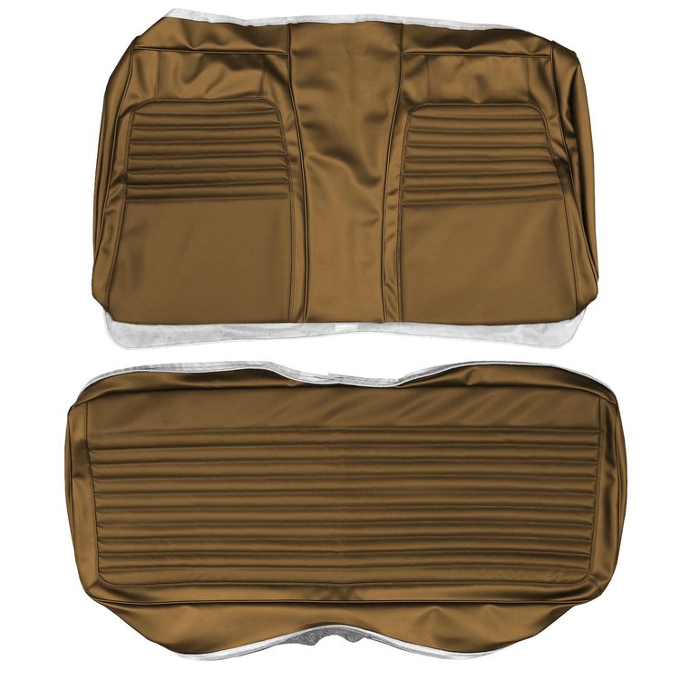 AA72CXD0080662 72 CHARGER DLX REAR BENCH - BROWN