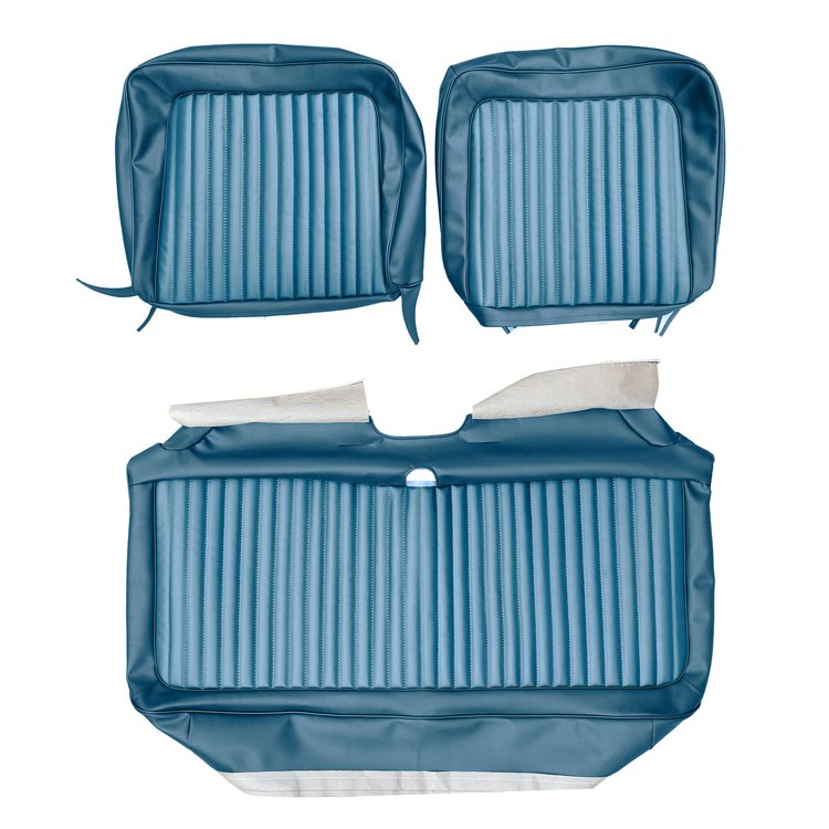 AA73CLVS020352 73 DART/DARTSPORT/SCAMP/DUSTER SPLIT BENCH- BRT BLUE/BRT BLUE