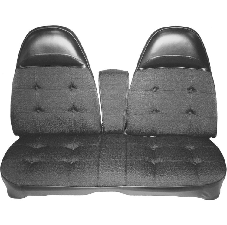 AA73CXCV030927 73 CHARGER SE BNH FRT W/CAR-V CLOTH - BLACK