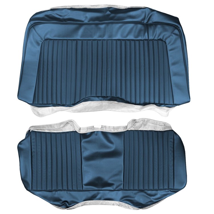 AA74CBJ0040360 74 BARRACUDA/CHALLENGER REAR BENCH - LAGOON BLUE