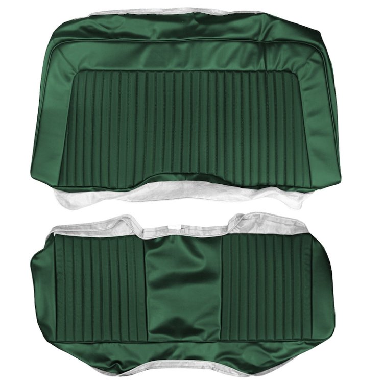 AA74CBJ0040450 74 BARRACUDA/CHALLENGER REAR BENCH - JADE GREEN