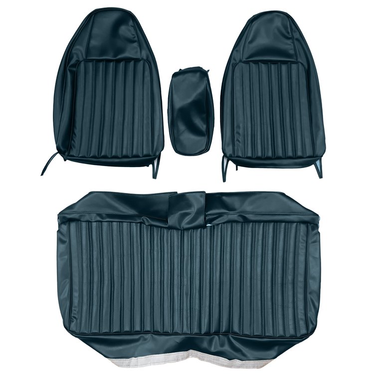 AA74CLVD030360 74/75 DART/DARTSPORT/VALIANT/ DUSTER SPLIT BENCH-LAGOON BLUE