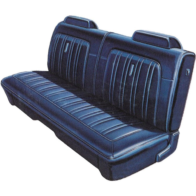 AA74CRD0020360 74 SATELLITE/ROADRUNNER SPLIT BENCH - LAGOON BLUE
