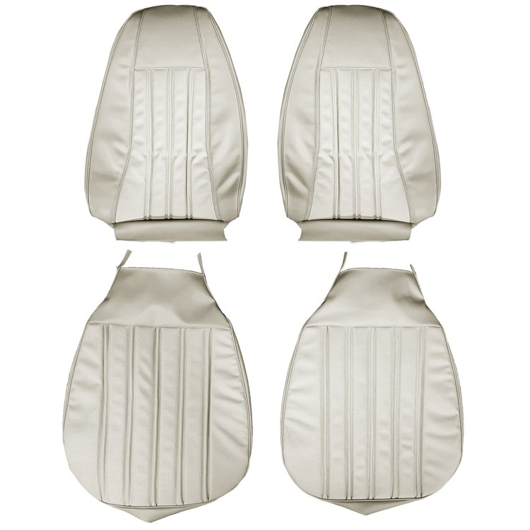 AA76CR00010200 76 VOLARE CUSTOM/ROADRUNNER BUCKET SEATS - WHITE
