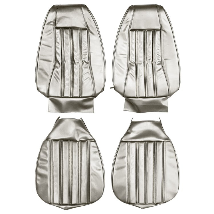 AA77CR00010200 77 VOLARE CUSTOM/ROADRUNNER BUCKET SEATS - WHITE