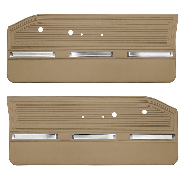 DO64CBV0010614 64 BARRACUDA DOOR PANELS - GOLD