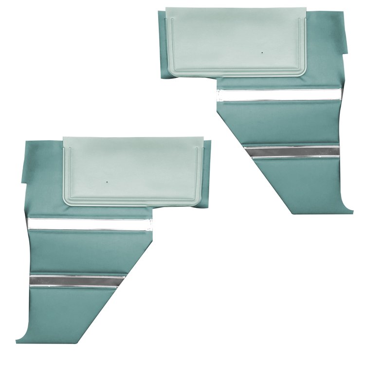 DO64CF00050417 64 SPORT FURY CONV. PANELS - MET TURQUOISE/ LT TURQUOISE