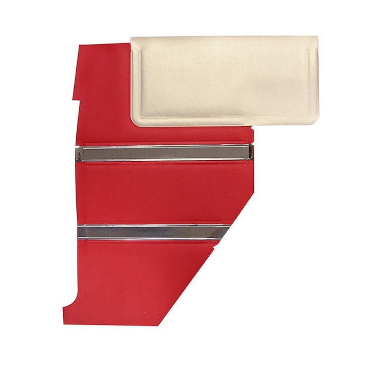 DO64CF00050511 64 SPORT FURY CONV. PANELS - CRIMSON RED/PEARL WHITE