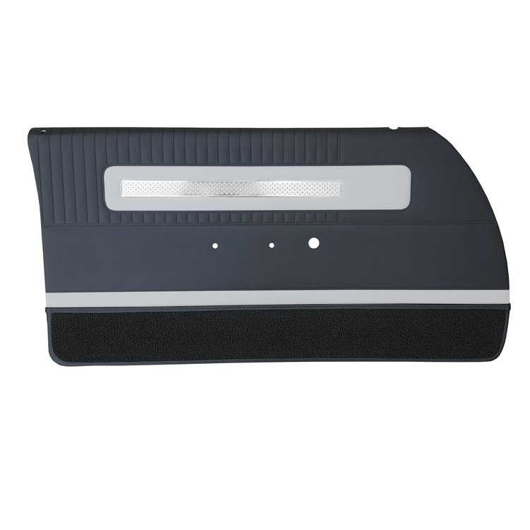 DO64CP00010124-PA 64 POLARA 500 PRE-ASSEMBLED DOOR PANELS-BLACK W/ PRL WHITE