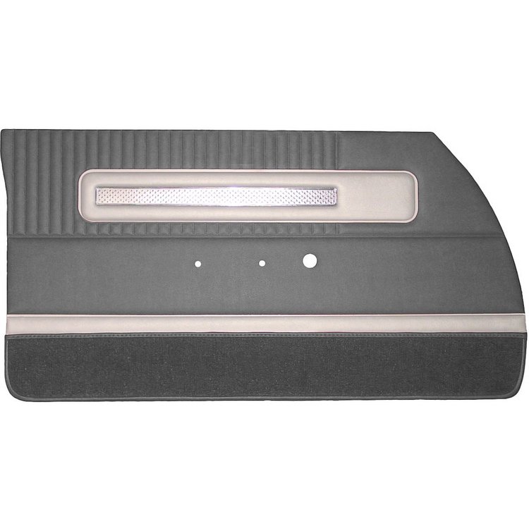 DO64CP0001012401 64 POLARA 500 DOOR PANELS - BLACK W/ PEARL WHITE ACCENT