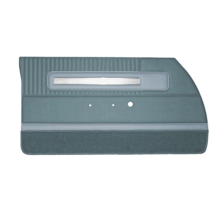 DO64CP00010311 64 POLARA 500 DOOR PANELS - LT MET BLUE W/ POWDER BLUE ACC