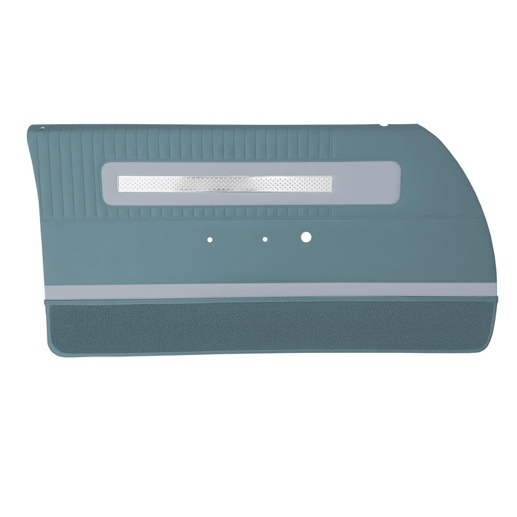 DO64CP00010311-PA 64 POLARA 500 PRE-ASSEMBLED DOOR PANELS-LT BL W/ POWDER BL