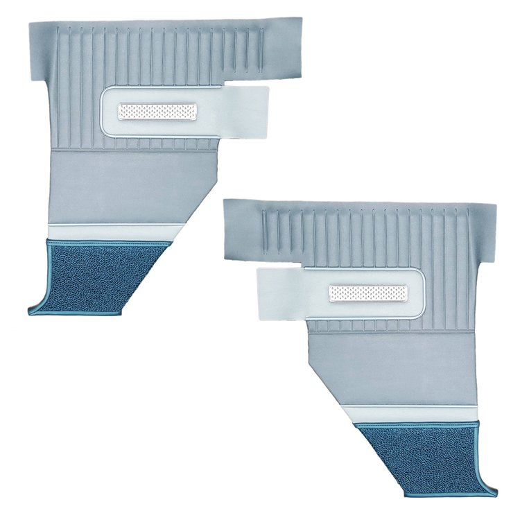 DO64CP00050311 64 POLARA 500 CONV PANELS - LT MET BLUE W/POWDER BLUE ACC